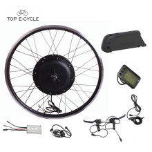 TOP diy full waterproof cable bicycle electric motor kit with battery